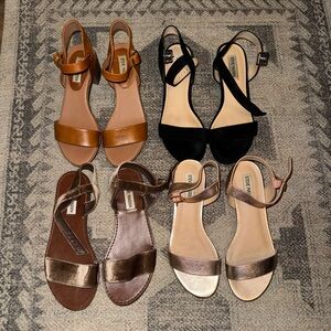 Steve Madden Sandals (all 4 pairs)